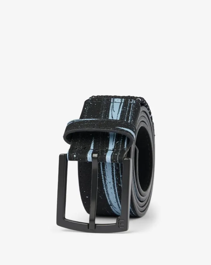 TravisMathew LOCAL TOUR CANVAS STRETCH BELT Black MenWomen Belts