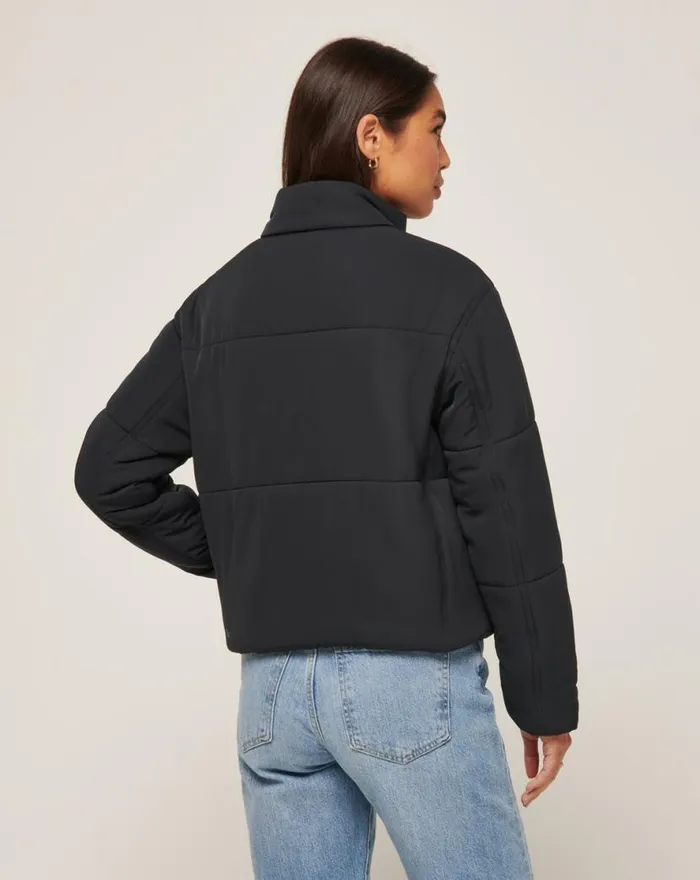 TravisMathew MONT BLANC PUFFER Black Women Jackets TravisMathew MONT BLANC PUFFER Black Women Jackets