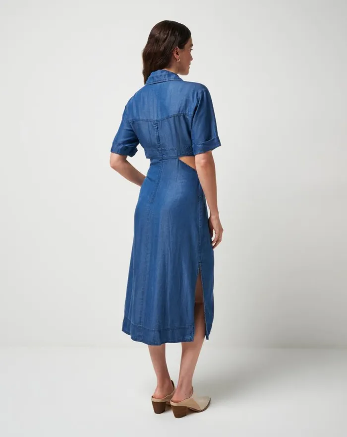 TravisMathew OLD HAVANA DRESS Copen Blue Women Dresses TravisMathew OLD HAVANA DRESS Copen Blue Women Dresses