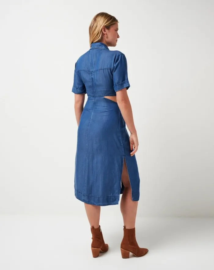 TravisMathew OLD HAVANA DRESS Copen Blue Women Dresses TravisMathew OLD HAVANA DRESS Copen Blue Women Dresses