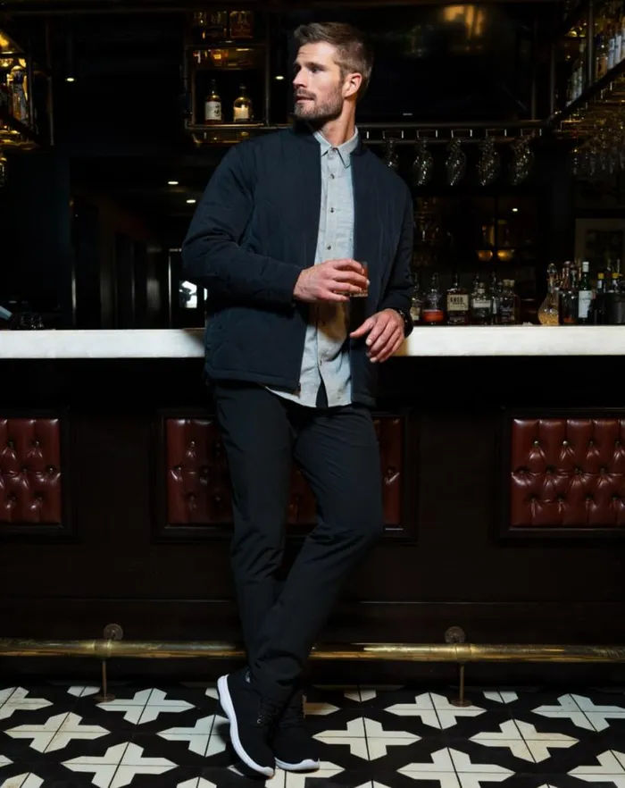TravisMathew OPEN TO CLOSE TECH CHINO PANT Black Men Pants TravisMathew OPEN TO CLOSE TECH CHINO PANT Black Men Pants