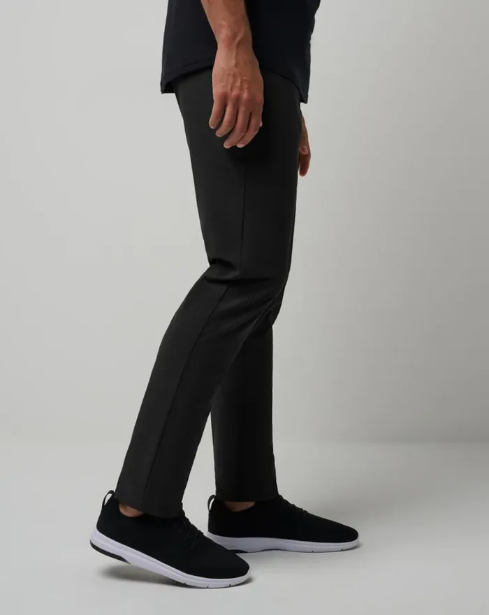 TravisMathew OPEN TO CLOSE TECH CHINO PANT Black Men Pants TravisMathew OPEN TO CLOSE TECH CHINO PANT Black Men Pants