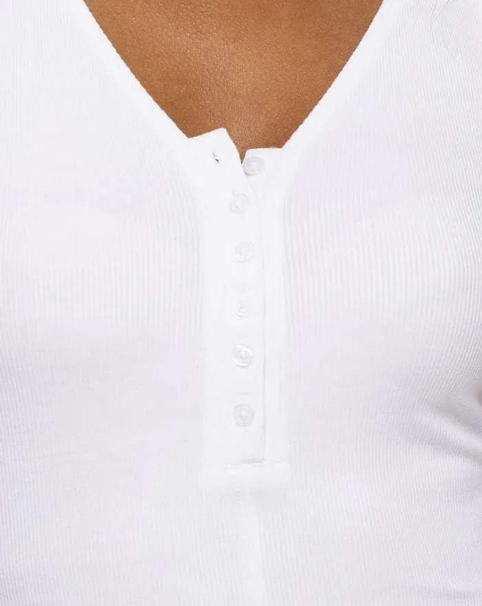 TravisMathew RAY OF SUNSHINE CLOUD RIB TANK White Women Shirts and Tops