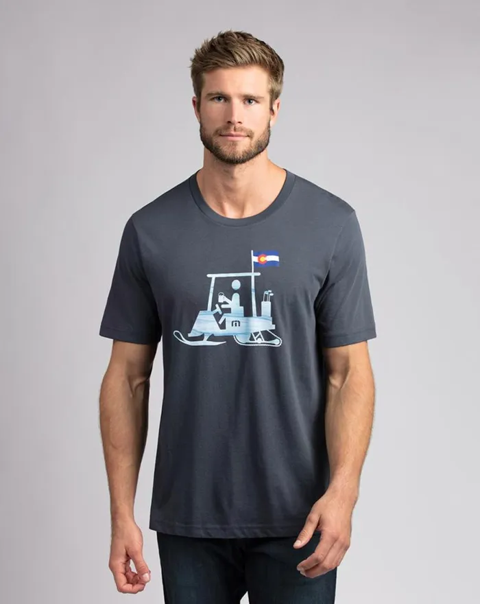 TravisMathew ROCKIES ROAD 20 TEE Blue Nights Men Tees