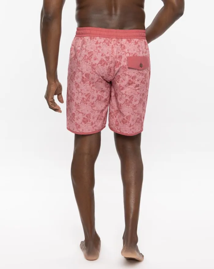 TravisMathew SEA OF FLAMES BOARDSHORT Heather Earth Red Men Boardshorts TravisMathew SEA OF FLAMES BOARDSHORT Heather Earth Red Men Boardshorts
