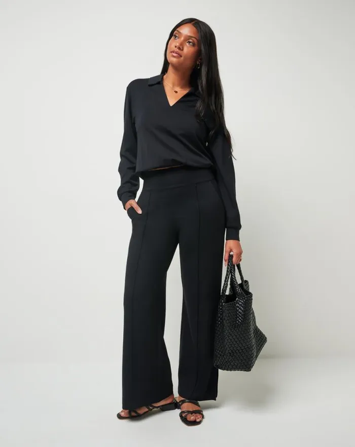 TravisMathew SPA DAY PANT Black Women Pants TravisMathew SPA DAY PANT Black Women Pants