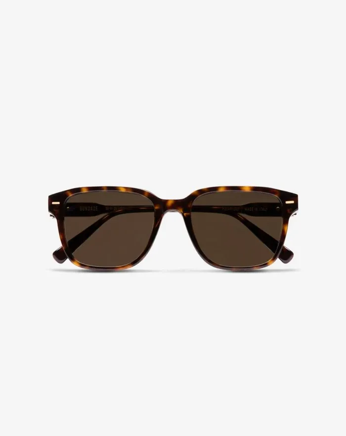 TravisMathew SUNDAZE 20 SUNGLASSES Brown Tort MenWomen Sunglasses