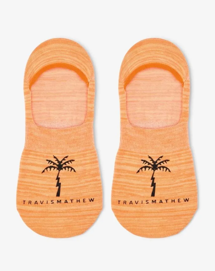 TravisMathew SUNLIT SKIES NO SHOW SOCK Apricot MenWomen Socks TravisMathew SUNLIT SKIES NO SHOW SOCK Apricot MenWomen Socks