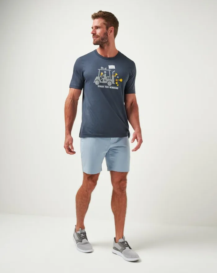 TravisMathew THE PATRIOT 20 TEE Blue Nights Men Tees