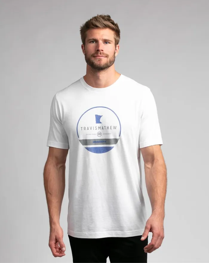 TravisMathew TWIN CITIES TEE White Men Tees