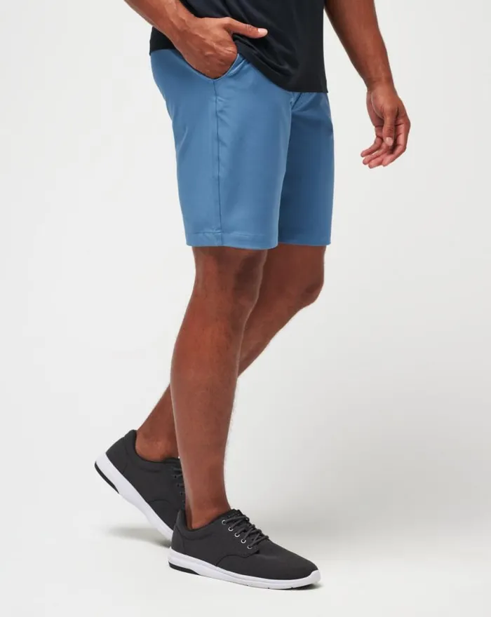 TravisMathew WANDERLUST SHORT 9IN Copen Blue Men Shorts TravisMathew WANDERLUST SHORT 9IN Copen Blue Men Shorts