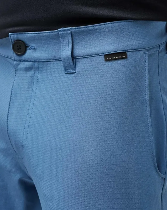 TravisMathew WANDERLUST SHORT 9IN Copen Blue Men Shorts TravisMathew WANDERLUST SHORT 9IN Copen Blue Men Shorts