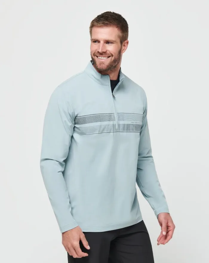 TravisMathew WIND WATER QUARTER ZIP Arona Men Quarter Zips TravisMathew WIND WATER QUARTER ZIP Arona Men Quarter Zips