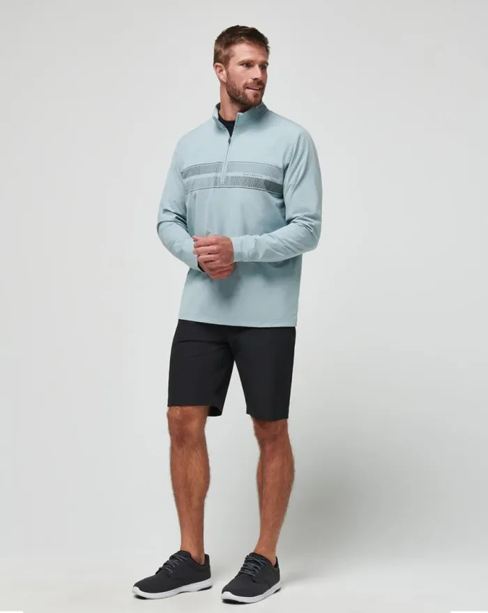 TravisMathew WIND WATER QUARTER ZIP Arona Men Quarter Zips TravisMathew WIND WATER QUARTER ZIP Arona Men Quarter Zips