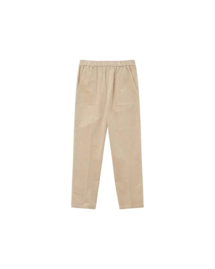 TROUSERS BEIGE MANDALA Shop Grace and Mila Velvet Trousers