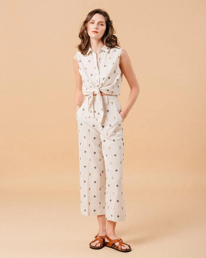 TROUSERS CAMEL MESSINA Shop Grace and Mila HighWaisted Trousers