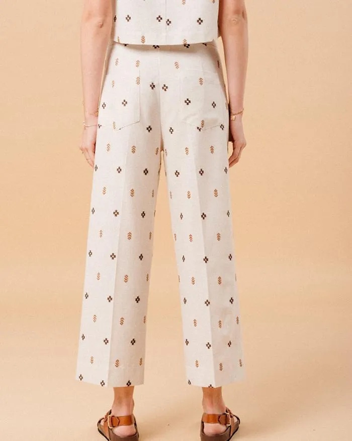TROUSERS CAMEL MESSINA Shop Grace and Mila HighWaisted Trousers