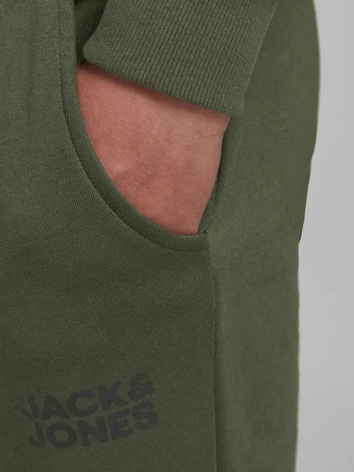 Trousers JACK and JONES Junior BOYS JOGGER SWEATPANTS Green Forest Night Online