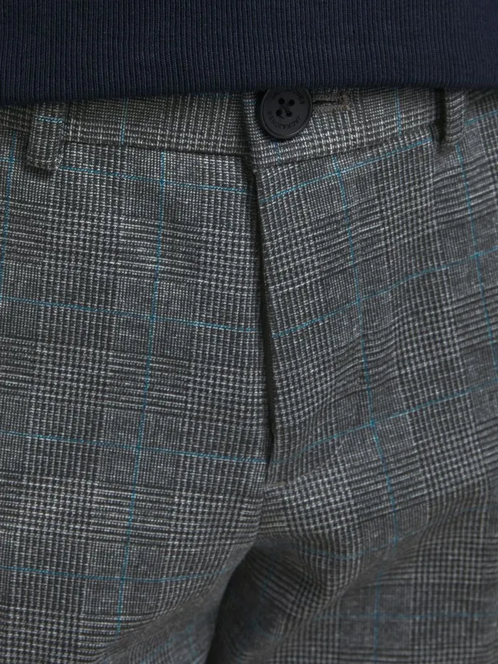 Trousers JACK and JONES Junior BOYS SMART TROUSERS Grey Dark Grey
