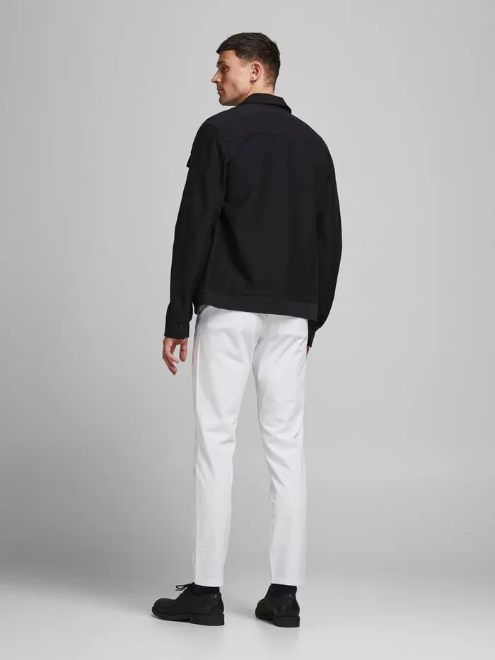 Trousers JACK and JONES Mens MARCO BOWIE SA CHINOS White White