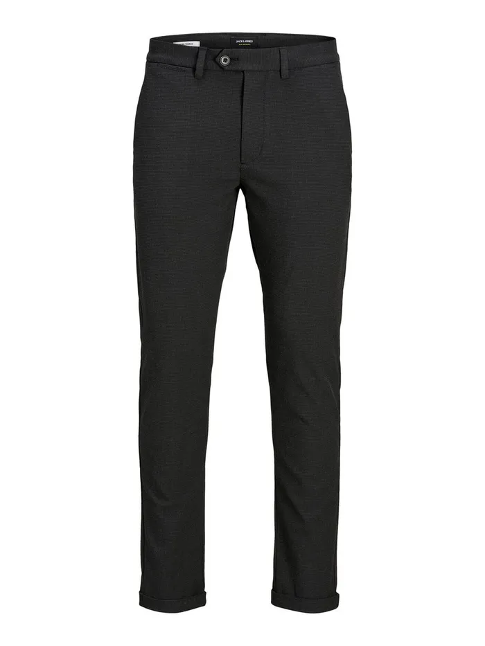 Trousers JACK and JONES Mens MARCO CONNOR AKM 795 DG CHINOS Grey Dark Grey