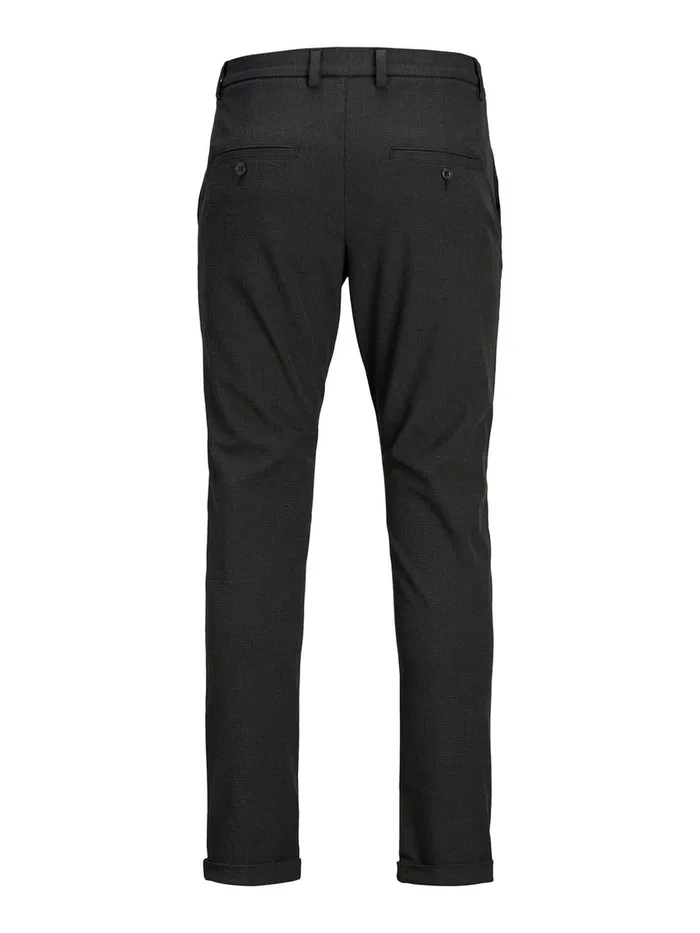 Trousers JACK and JONES Mens MARCO CONNOR AKM 795 DG CHINOS Grey Dark Grey