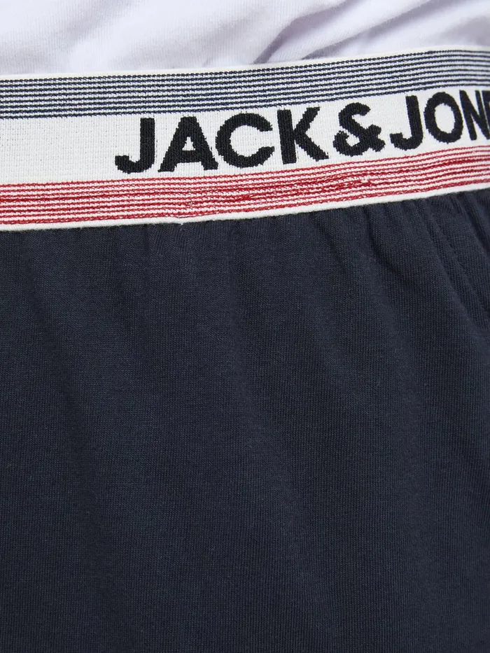 Trousers JACK and JONES Mens TROUSER LOUNGEWEAR Blue Dark Navy