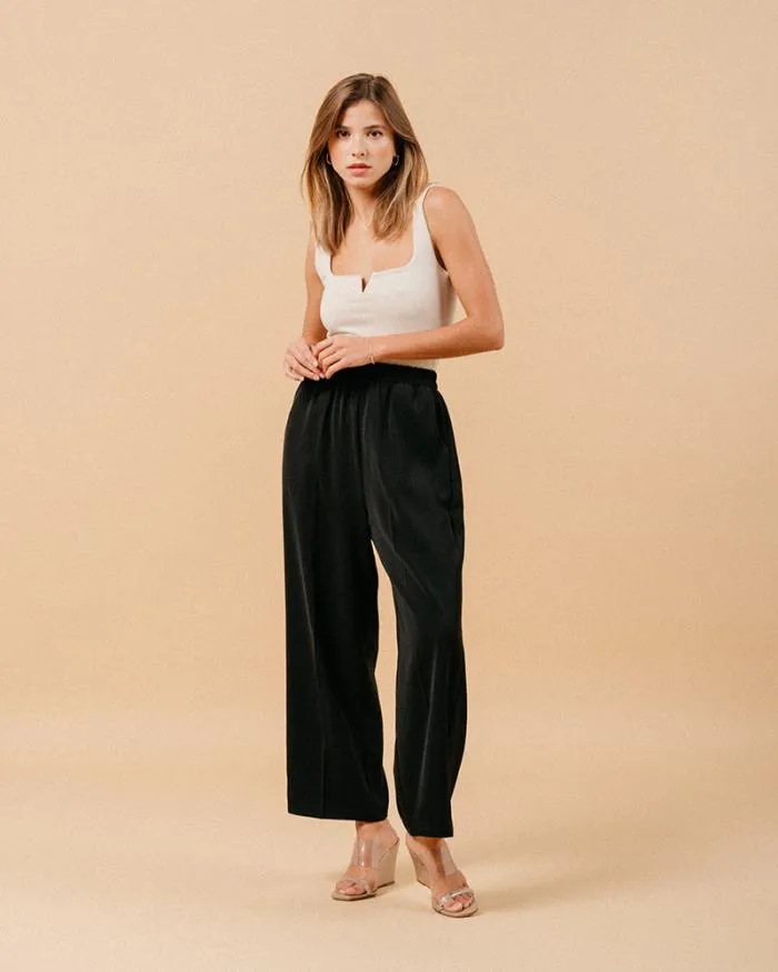TROUSERS NOIR MATCH Shop Grace and Mila HighWaisted Trousers