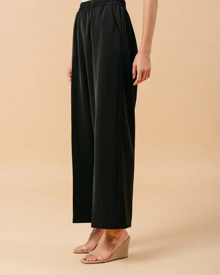 TROUSERS NOIR MATCH Shop Grace and Mila HighWaisted Trousers