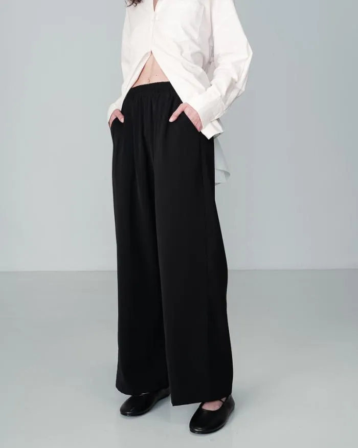 TROUSERS NOIR NOBLESSE Shop Grace and Mila Flowing Trousers