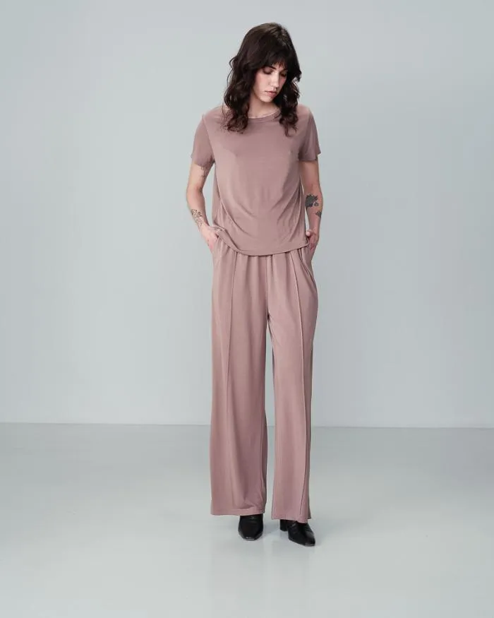 TROUSERS TAUPE NESS Shop Grace and Mila Flowing Trousers