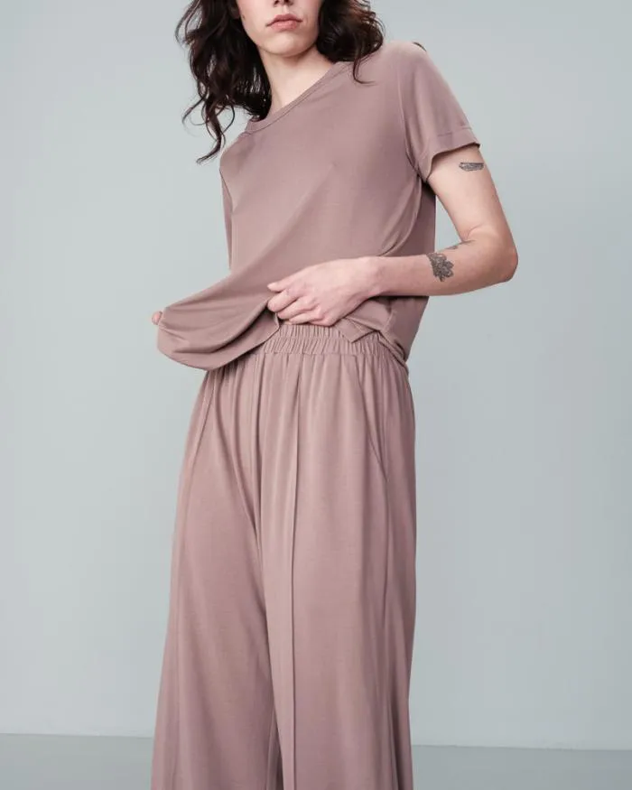 TROUSERS TAUPE NESS Shop Grace and Mila Flowing Trousers