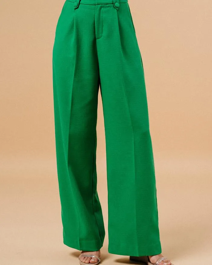 TROUSERS VERT MARLY Shop Grace and Mila HighWaisted Trousers