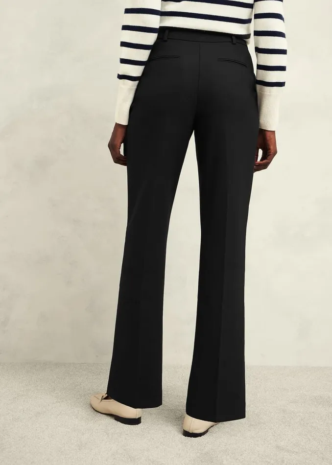 Trousers Women HOBBS Gerrie Straight Trousers Black