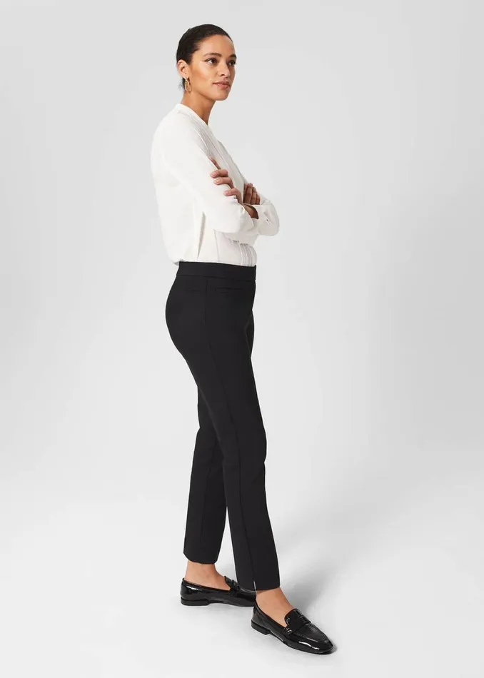 Trousers Women HOBBS Petite Annie Trousers Black