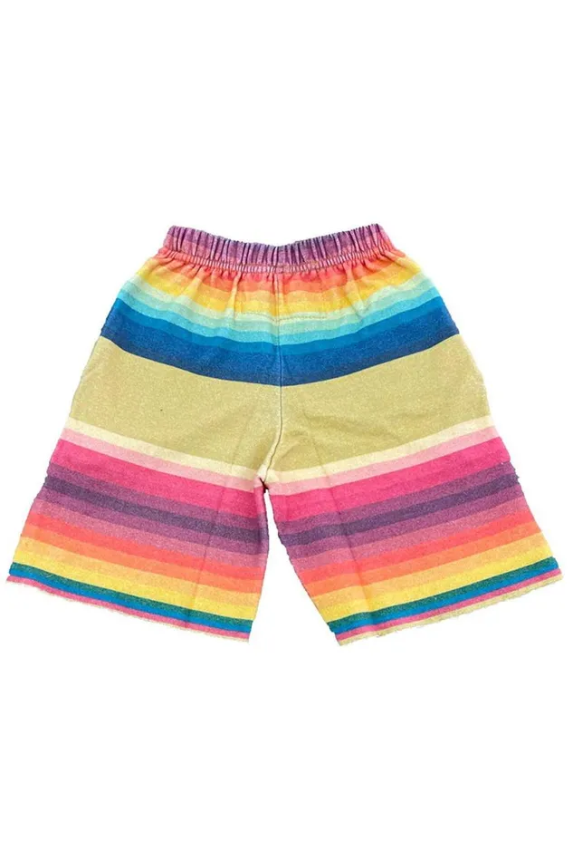 Tulum Sweatshorts 8211 Light Khaki Kids Aviator Nation Shorts