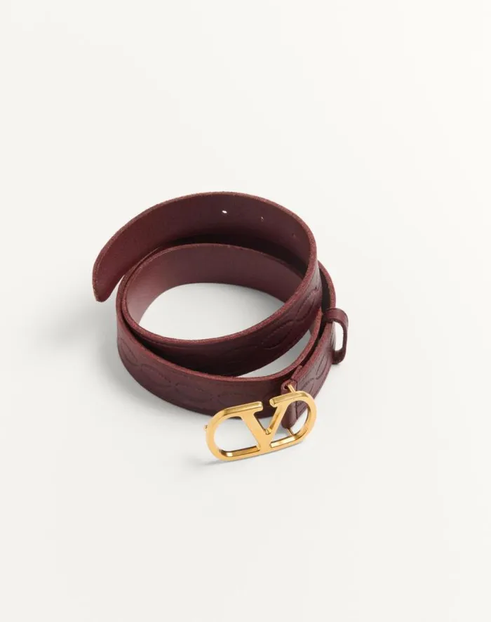 Valentino Belts Man Vlogo Signature Calfskin Belt 30 Mm For Man In Black Black Valentino Belts Man Vlogo Signature Calfskin Belt 30 Mm For Man In Black Black