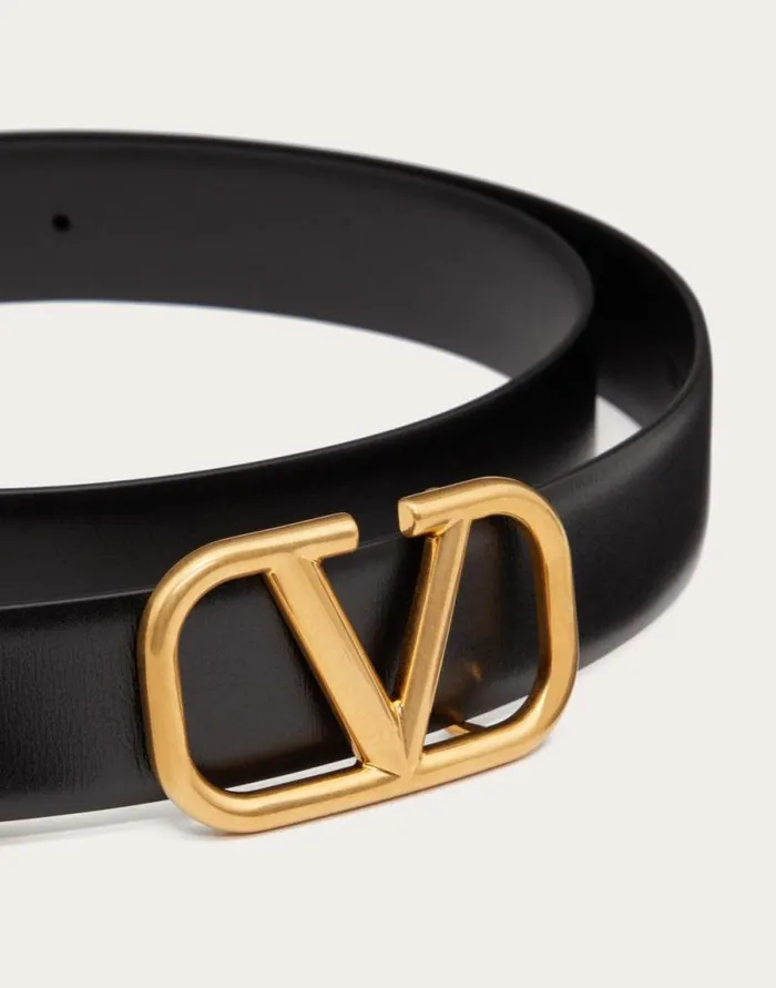 Valentino Belts Man Vlogo Signature Calfskin Belt For Man In Saddle Brown Saddle Brown Valentino Belts Man Vlogo Signature Calfskin Belt For Man In Saddle Brown Saddle Brown