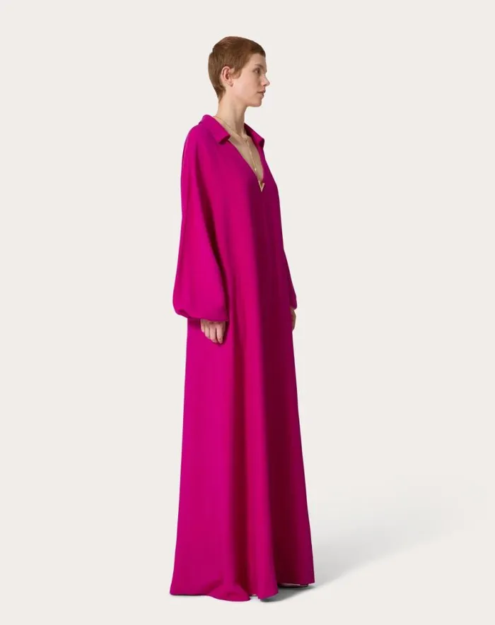 Valentino Dresses Woman Cady Couture Evening Dress For Woman In Cynique Cynique Valentino Dresses Woman Cady Couture Evening Dress For Woman In Cynique Cynique
