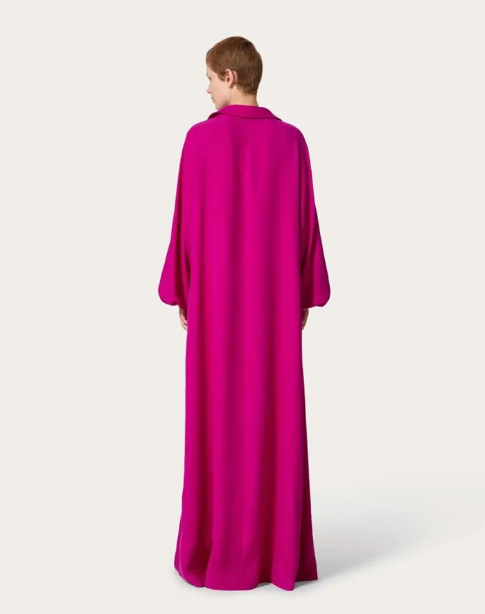 Valentino Dresses Woman Cady Couture Evening Dress For Woman In Cynique Cynique Valentino Dresses Woman Cady Couture Evening Dress For Woman In Cynique Cynique