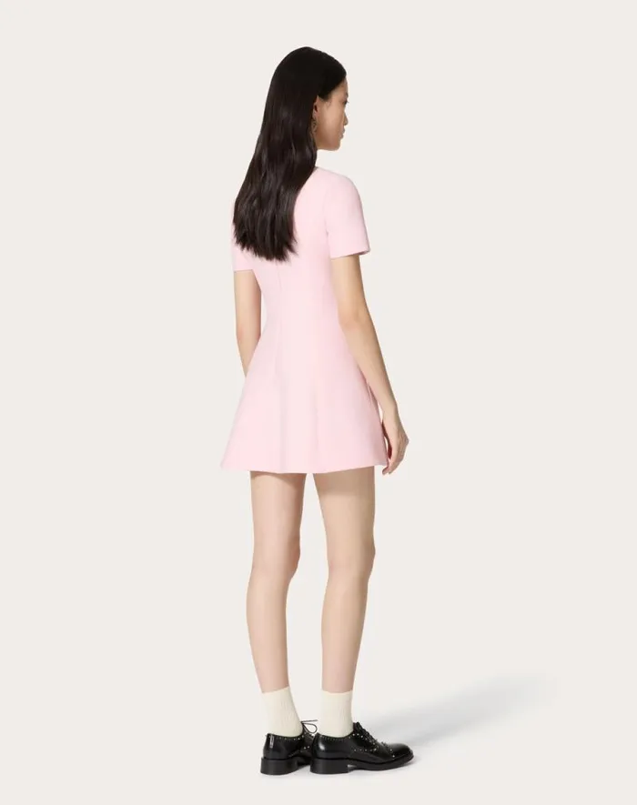 Valentino Dresses Woman Embroidered Crepe Couture Short Dress For Woman In Comfit Comfit Valentino Dresses Woman Embroidered Crepe Couture Short Dress For Woman In Comfit Comfit