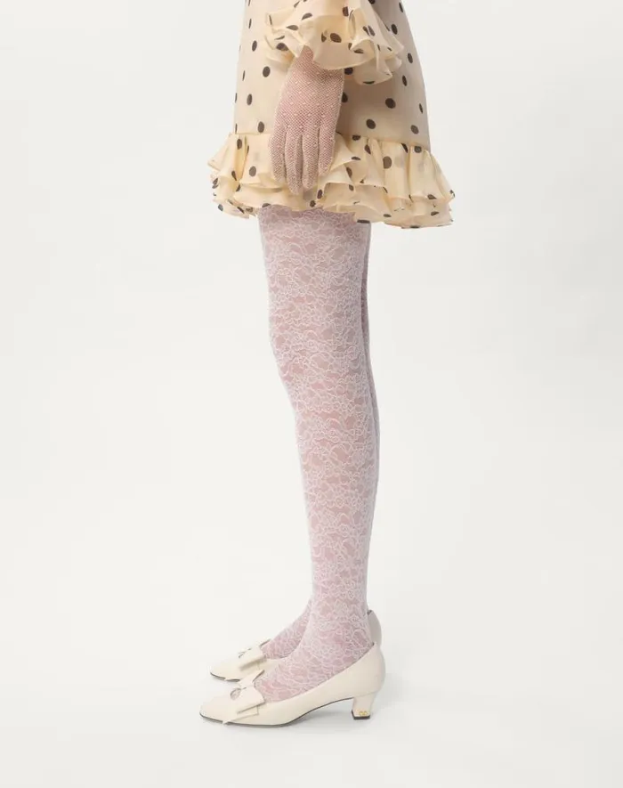 Valentino Dresses Woman Short Dress In Organza With Polka Dot Print For Woman In Ivoryblack Ivoryblack Valentino Dresses Woman Short Dress In Organza With Polka Dot Print For Woman In Ivoryblack Ivoryblack