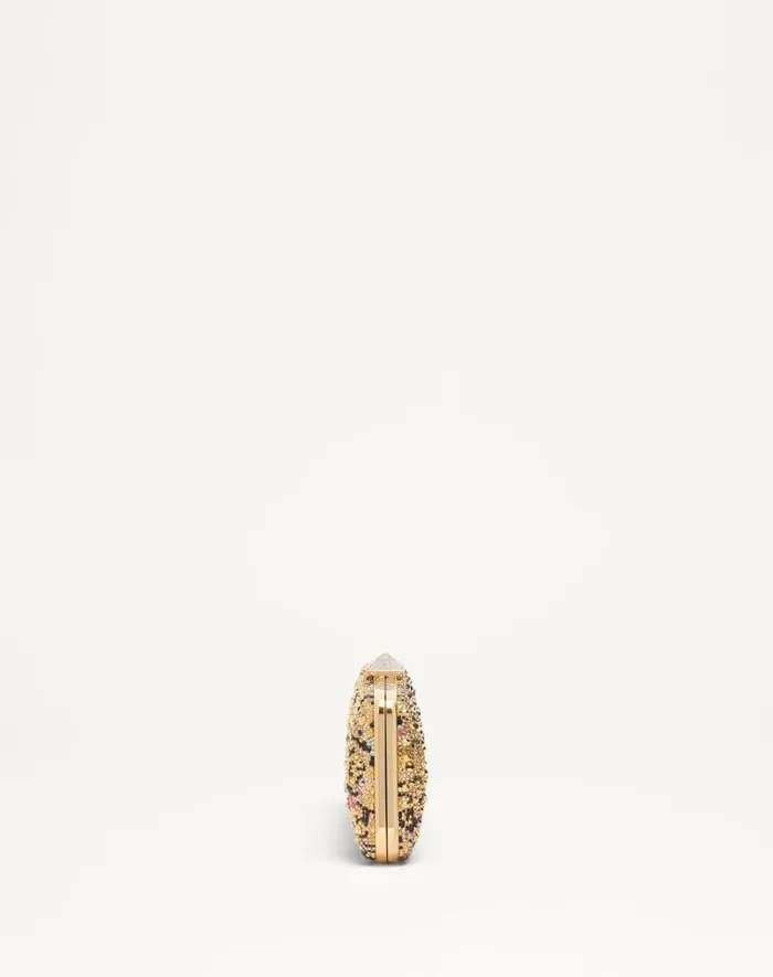 Valentino Mini Bags Woman Carry Secrets Minaudiere With Rhinestones Apres L039hiver Motif For Woman In Multicolor Multicolor Valentino Mini Bags Woman Carry Secrets Minaudiere With Rhinestones Apres L039hiver Motif For Woman In Multicolor Multicolor