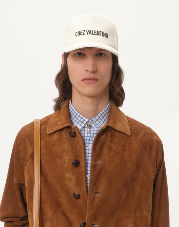 Valentino Outerwear Man Suede Jacket For Man In Tan Tan Valentino Outerwear Man Suede Jacket For Man In Tan Tan