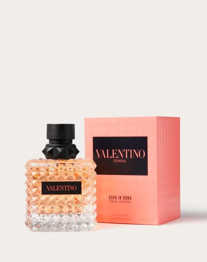 Valentino Perfumes For Her WomanMan Born In Roma Coral Fantasy Eau De Parfum Spray 100ml In Rubin Rubin