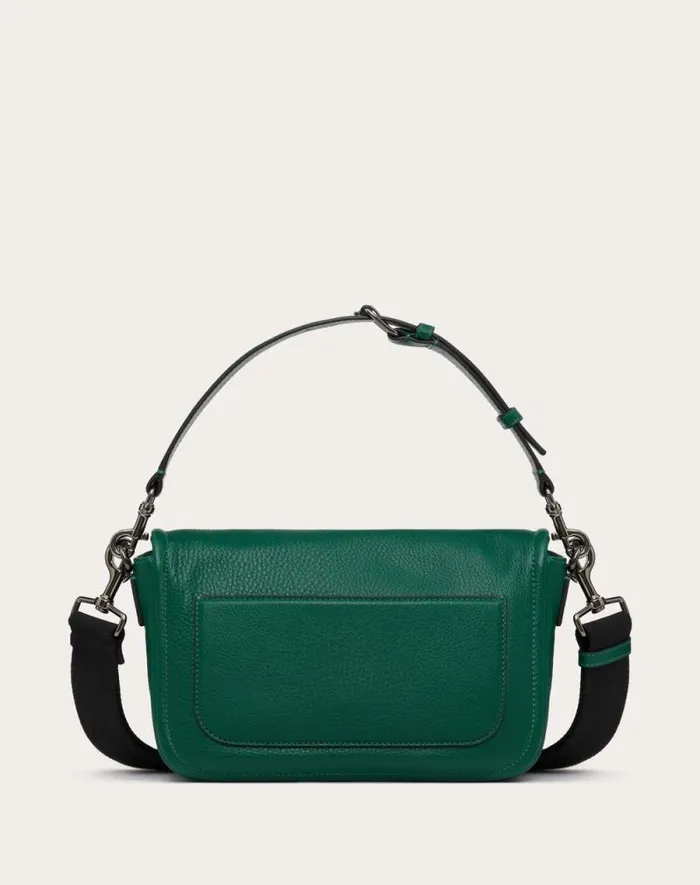 Valentino Shoulder Bags Man Valentino Garavani Alltime Grainy Calfskin Shoulder Bag For Man In Black Black Valentino Shoulder Bags Man Valentino Garavani Alltime Grainy Calfskin Shoulder Bag For Man In Black Black