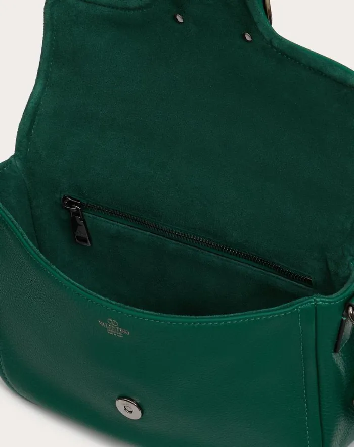 Valentino Shoulder Bags Man Valentino Garavani Alltime Grainy Calfskin Shoulder Bag For Man In Black Black Valentino Shoulder Bags Man Valentino Garavani Alltime Grainy Calfskin Shoulder Bag For Man In Black Black