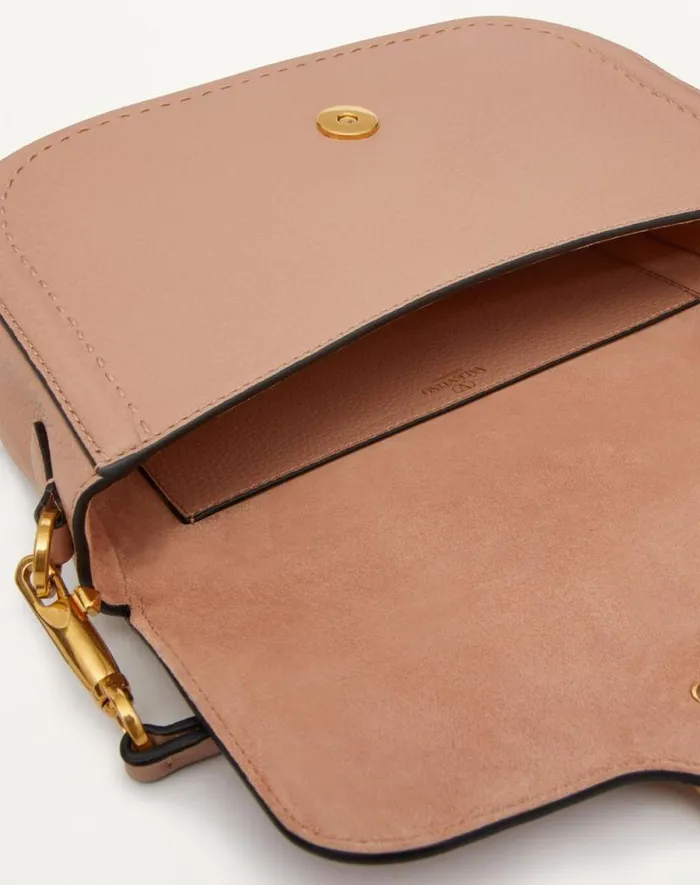 Valentino Shoulder Bags Woman Valentino Garavani Alltime Grainy Calfskin Shoulder Bag For Woman In Almond Almond Valentino Shoulder Bags Woman Valentino Garavani Alltime Grainy Calfskin Shoulder Bag For Woman In Almond Almond