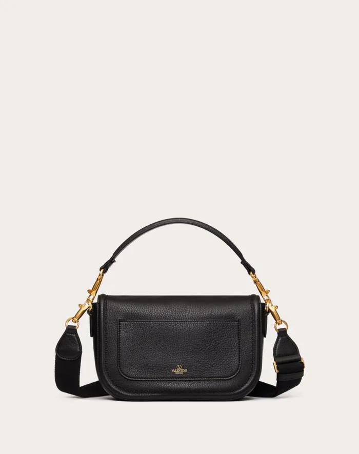 Valentino Shoulder Bags Woman Valentino Garavani Alltime Grainy Calfskin Shoulder Bag For Woman In Almond Almond Valentino Shoulder Bags Woman Valentino Garavani Alltime Grainy Calfskin Shoulder Bag For Woman In Almond Almond