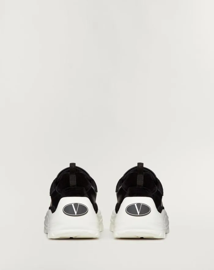 Valentino Sneakers Man Gumboy Calfskin Sneaker For Man In White White Valentino Sneakers Man Gumboy Calfskin Sneaker For Man In White White
